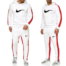 Load image into Gallery viewer, New 2019 Brand Tracksuit men thermal underwear Men Sportswear Sets Fleece Thick hoodie+Pants Sporting Suit Malechandal hombre